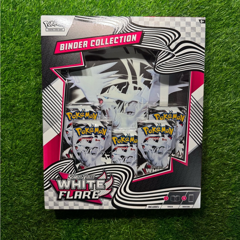 2025 Pokemon Scarlet & Violet ‘White Flare Binder Collection’